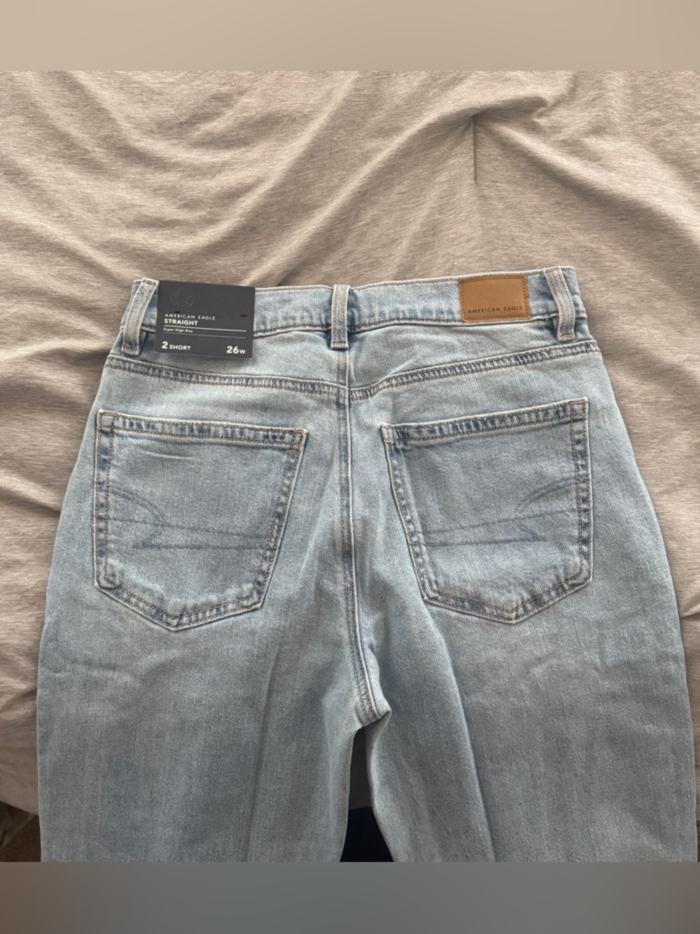 American Eagle High Rise Straight Jeans - Picture 7 of 7